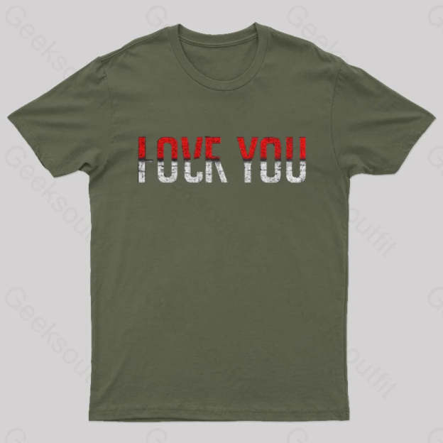 Mixed Emotions T-Shirt Army Green / S