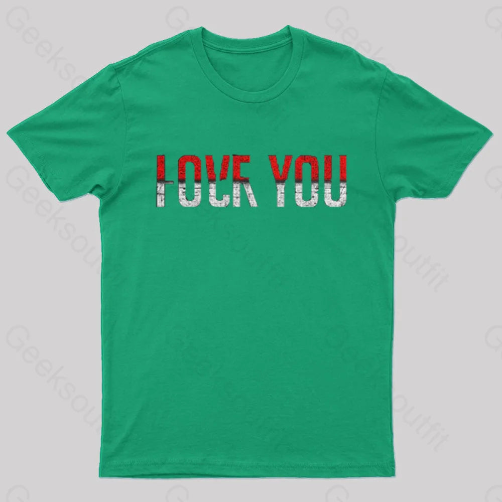 Mixed Emotions T-Shirt Green / S