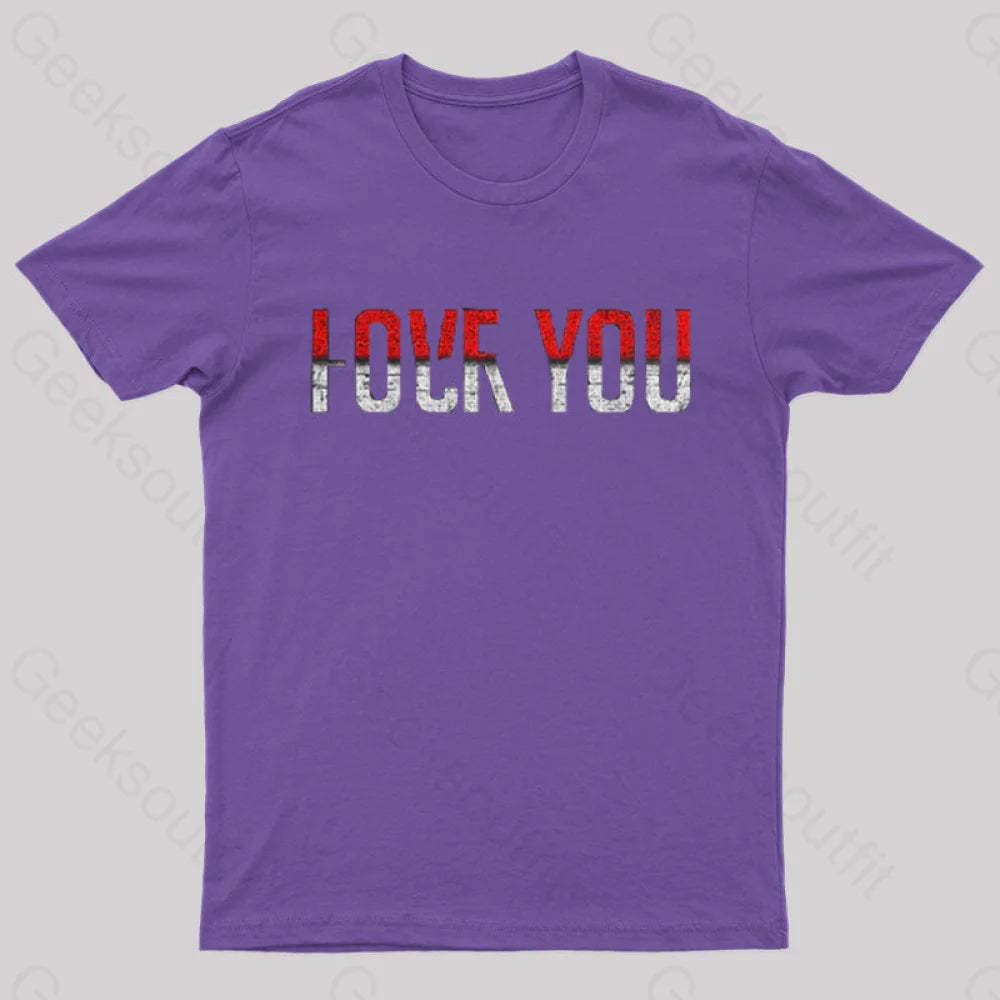 Mixed Emotions T-Shirt Purple / S