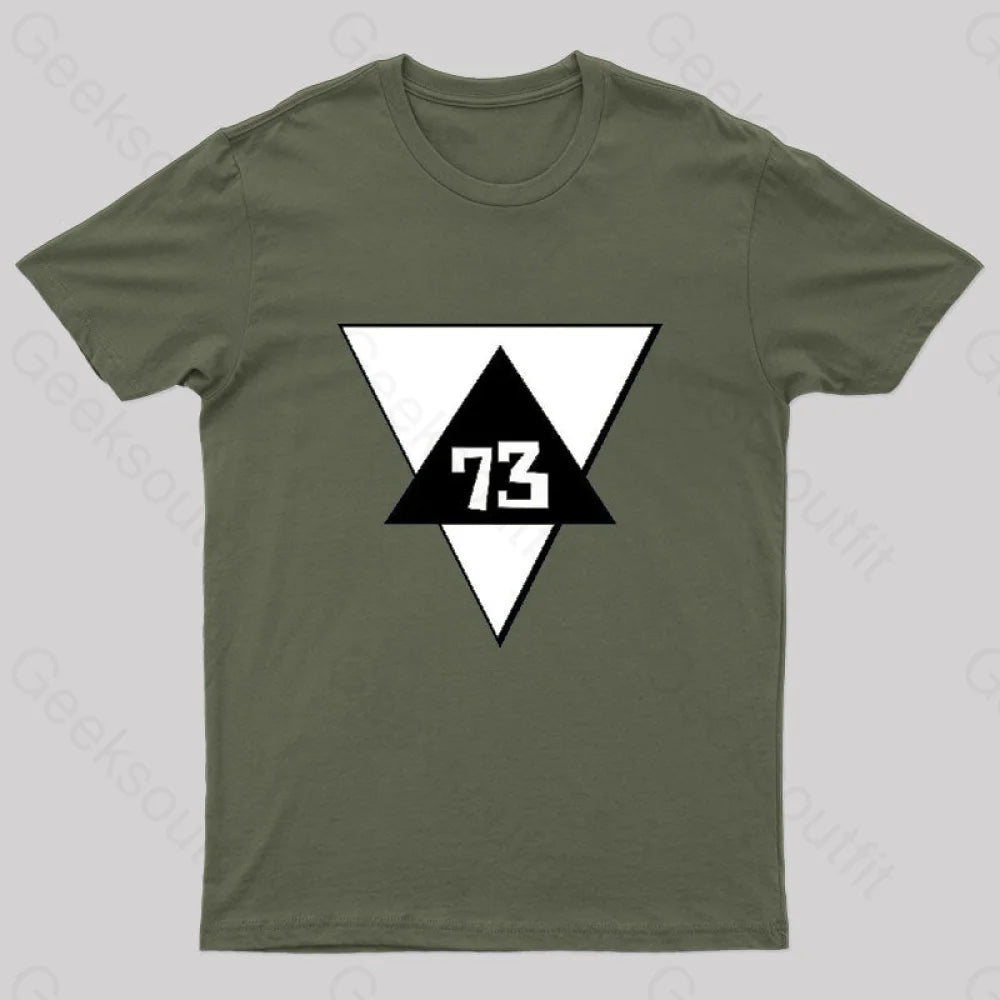 Mod 73 Primordial Great Explosion T-Shirt Army Green / S