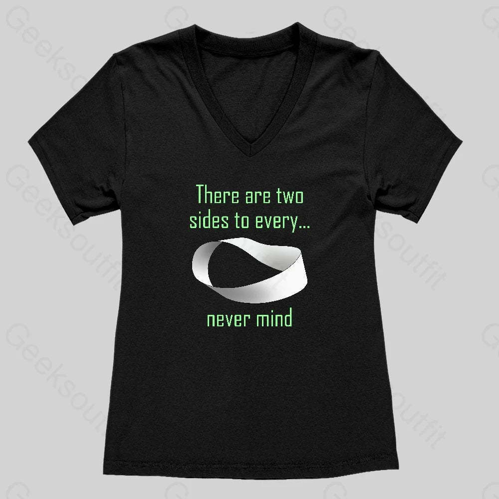 Möbius FTW Women's V-Neck T-shirt - Geeksoutfit
