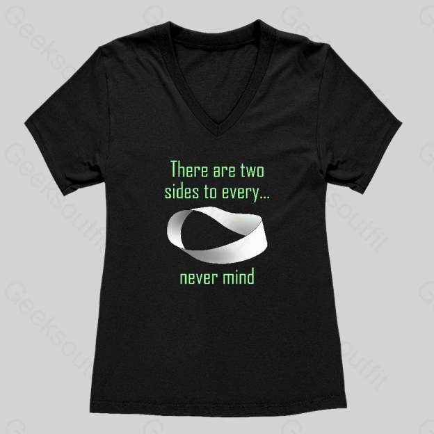 Möbius FTW Women's V-Neck T-shirt - Geeksoutfit