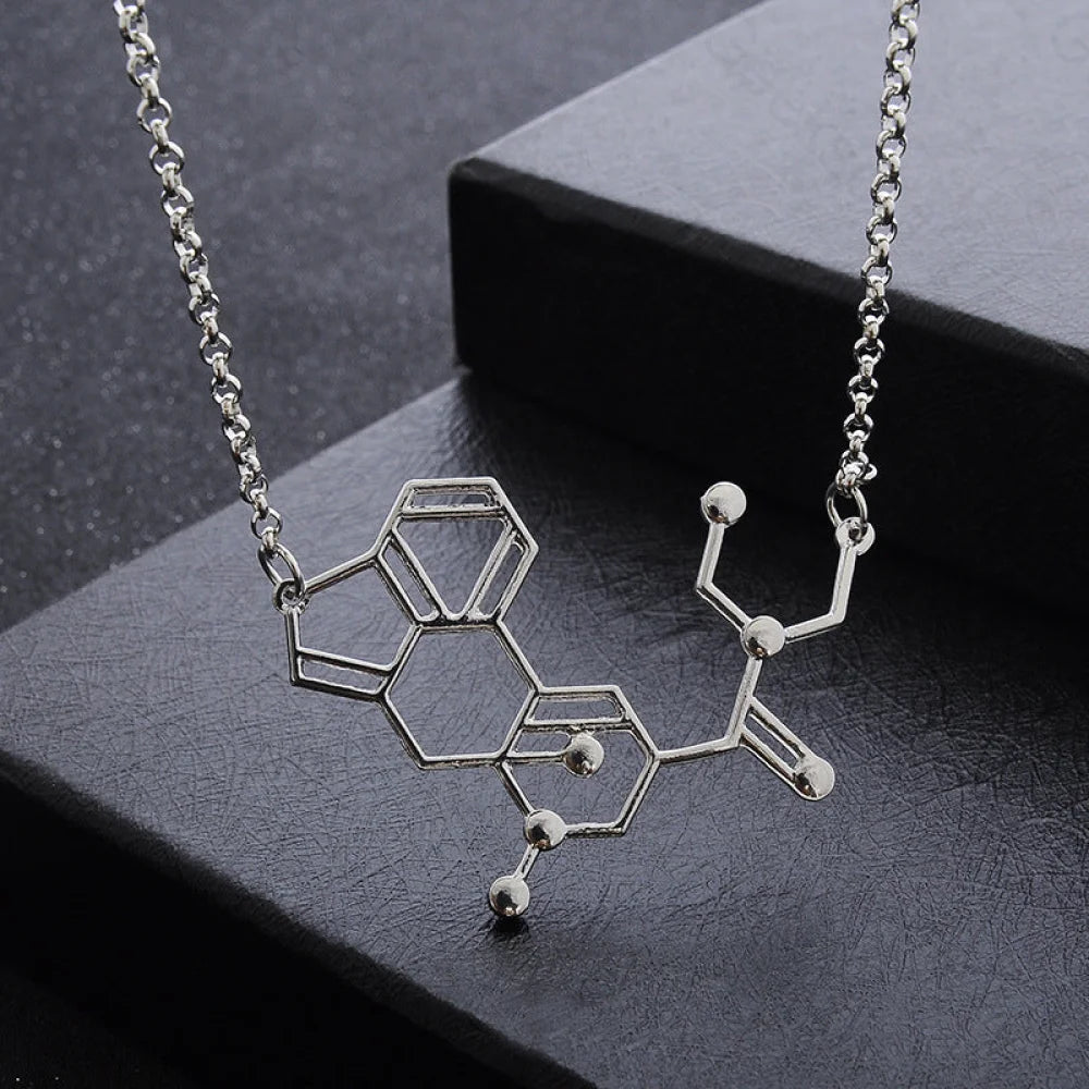 Molecular Formula For Science Students Necklace