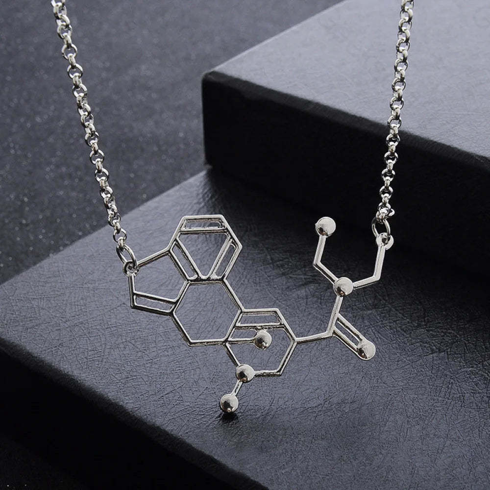 Molecular Formula For Science Students Necklace