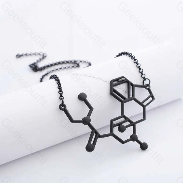 Molecular Formula For Science Students Necklace