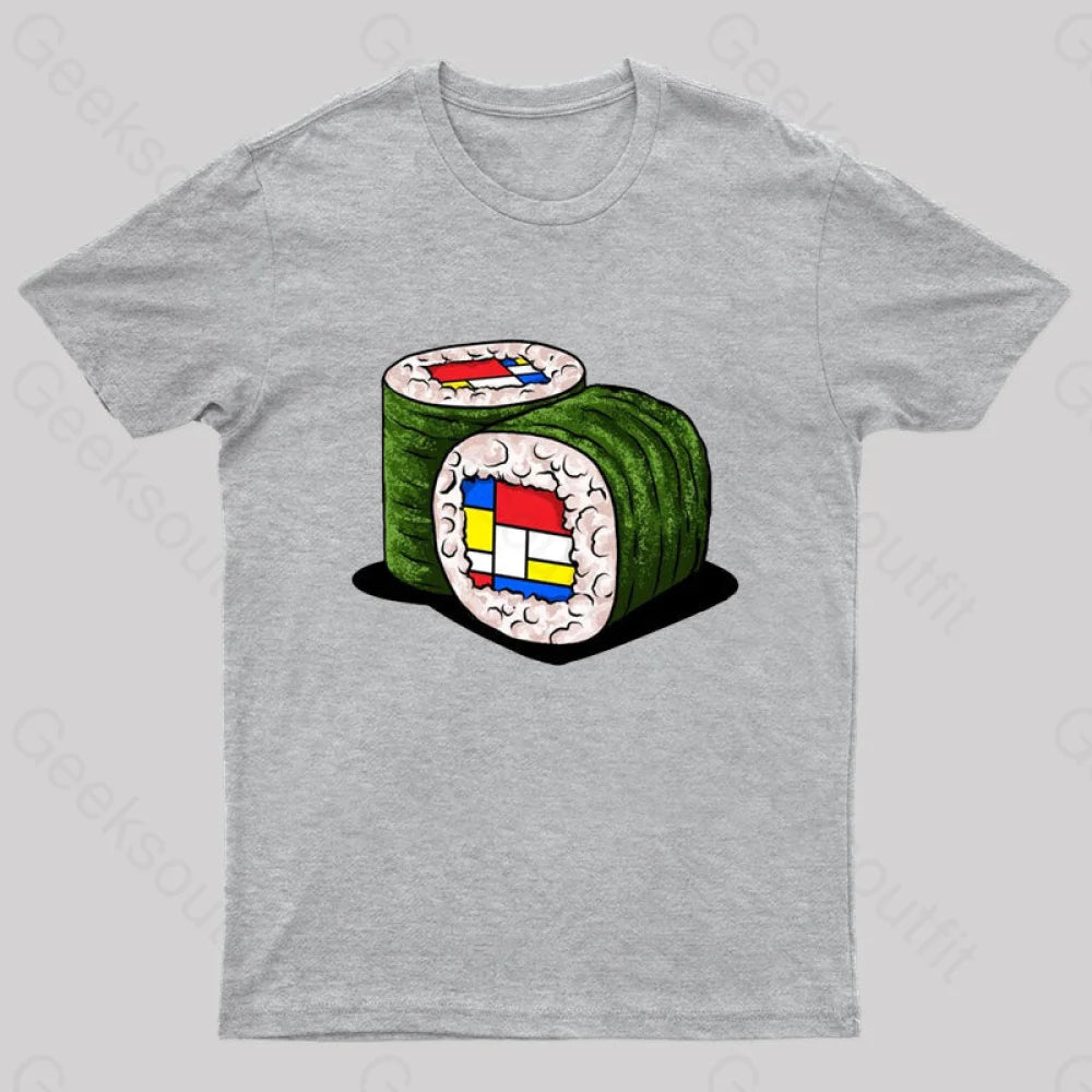 Mondrians Sushi Nerd T-Shirt Grey / S
