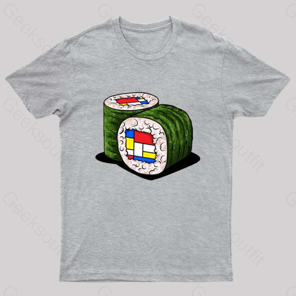 Mondrians Sushi Nerd T-Shirt Grey / S