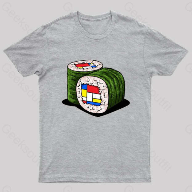 Mondrians Sushi Nerd T-Shirt Grey / S