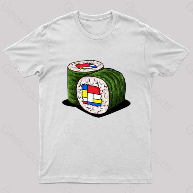 Mondrians Sushi Nerd T-Shirt White / S