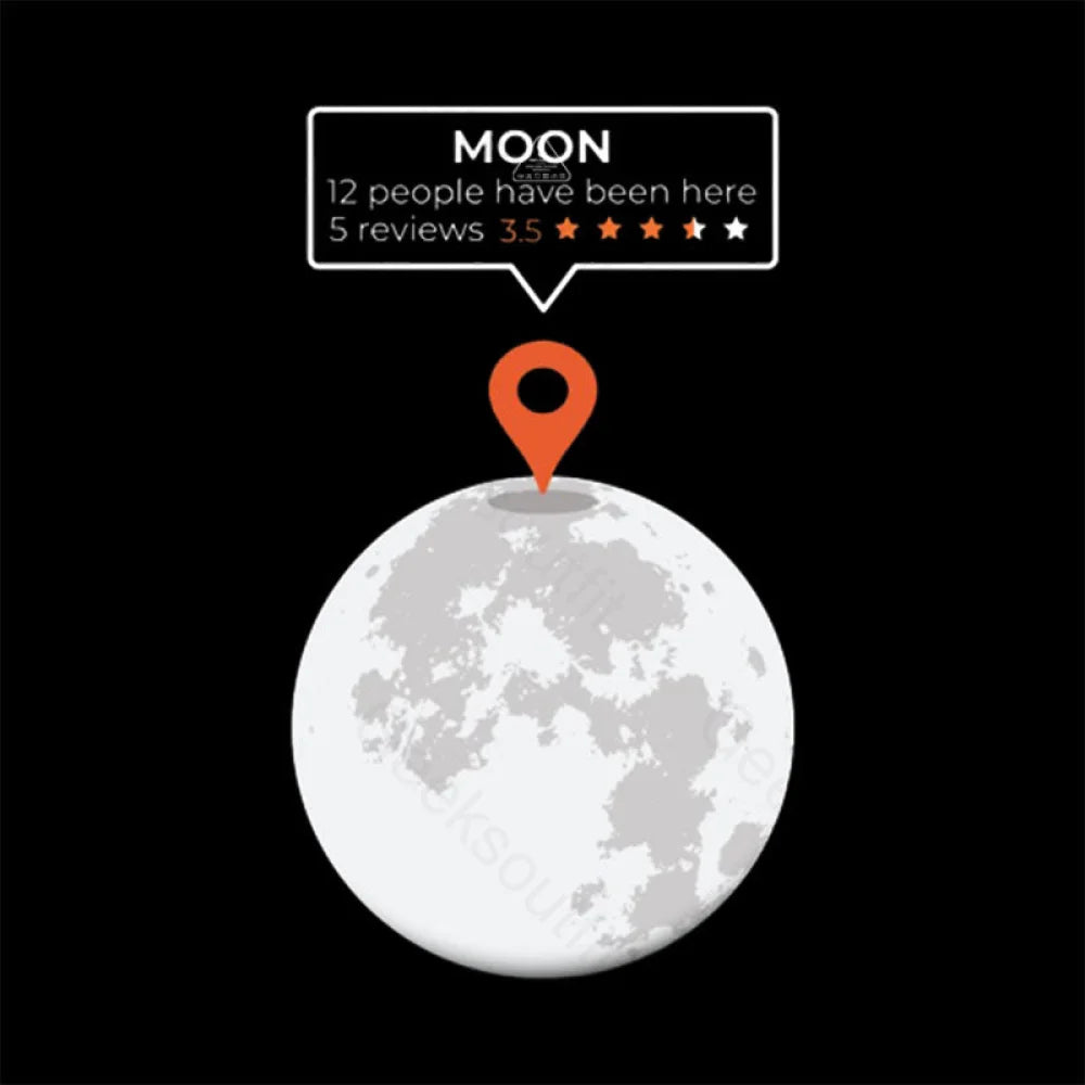 Moon Location T-Shirt