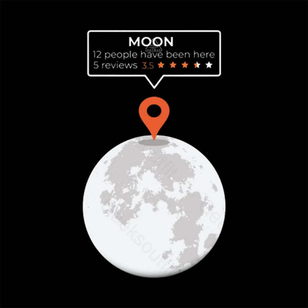 Moon Location T-Shirt