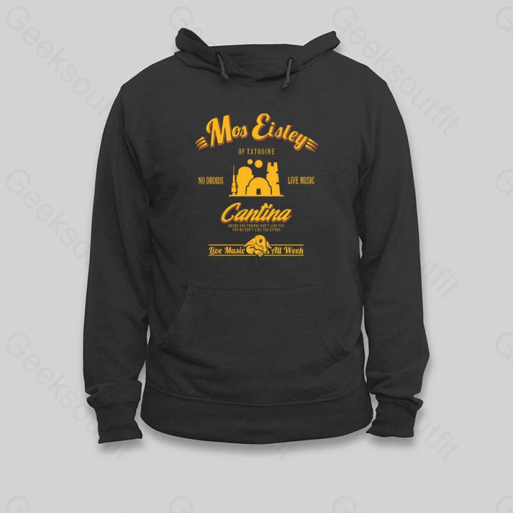 Mos Eisley Cantina Vintage Hoodie Black / S