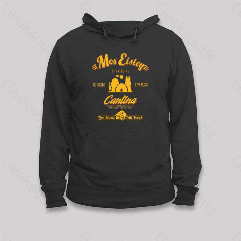 Mos Eisley Cantina Vintage Hoodie Black / S