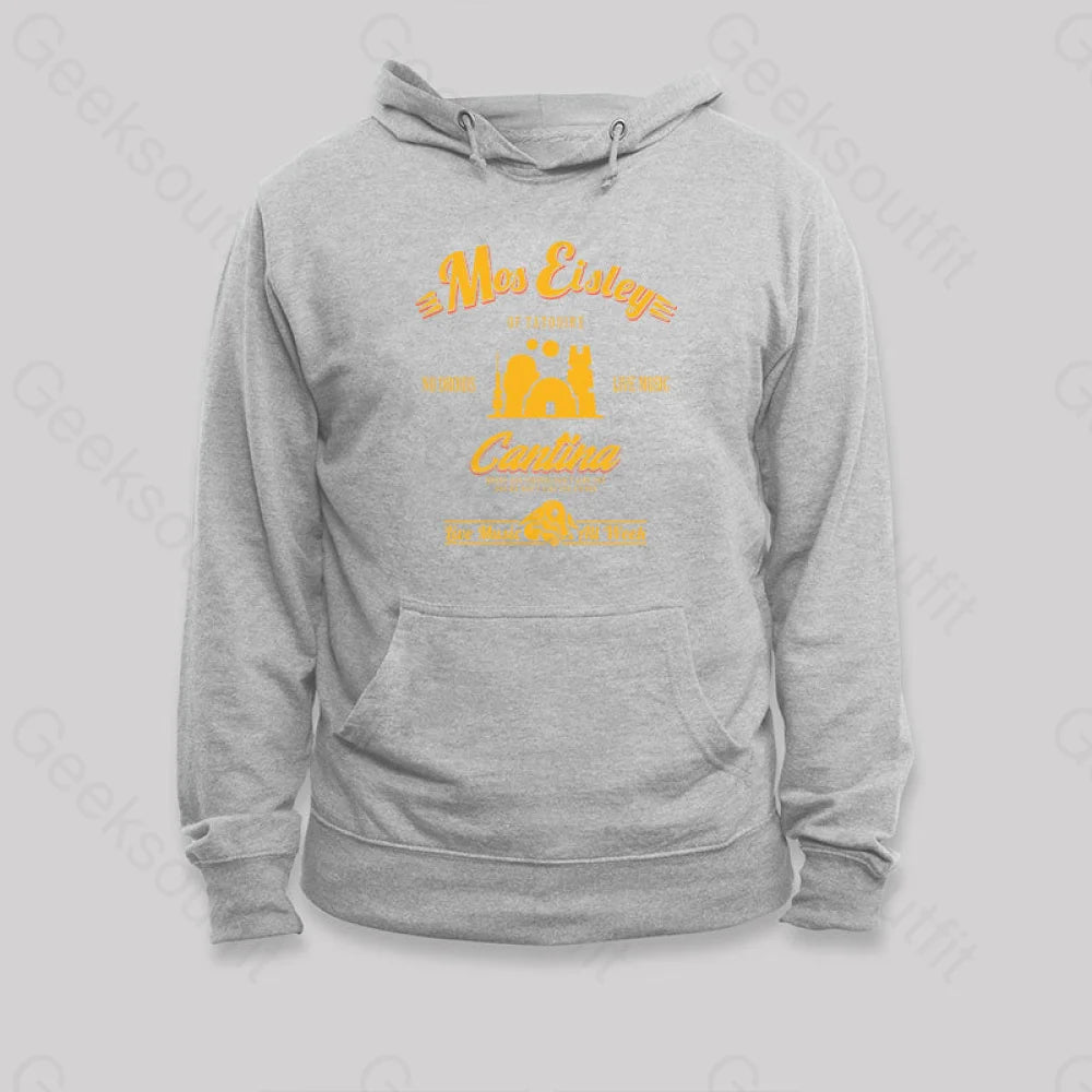 Mos Eisley Cantina Vintage Hoodie Grey / S