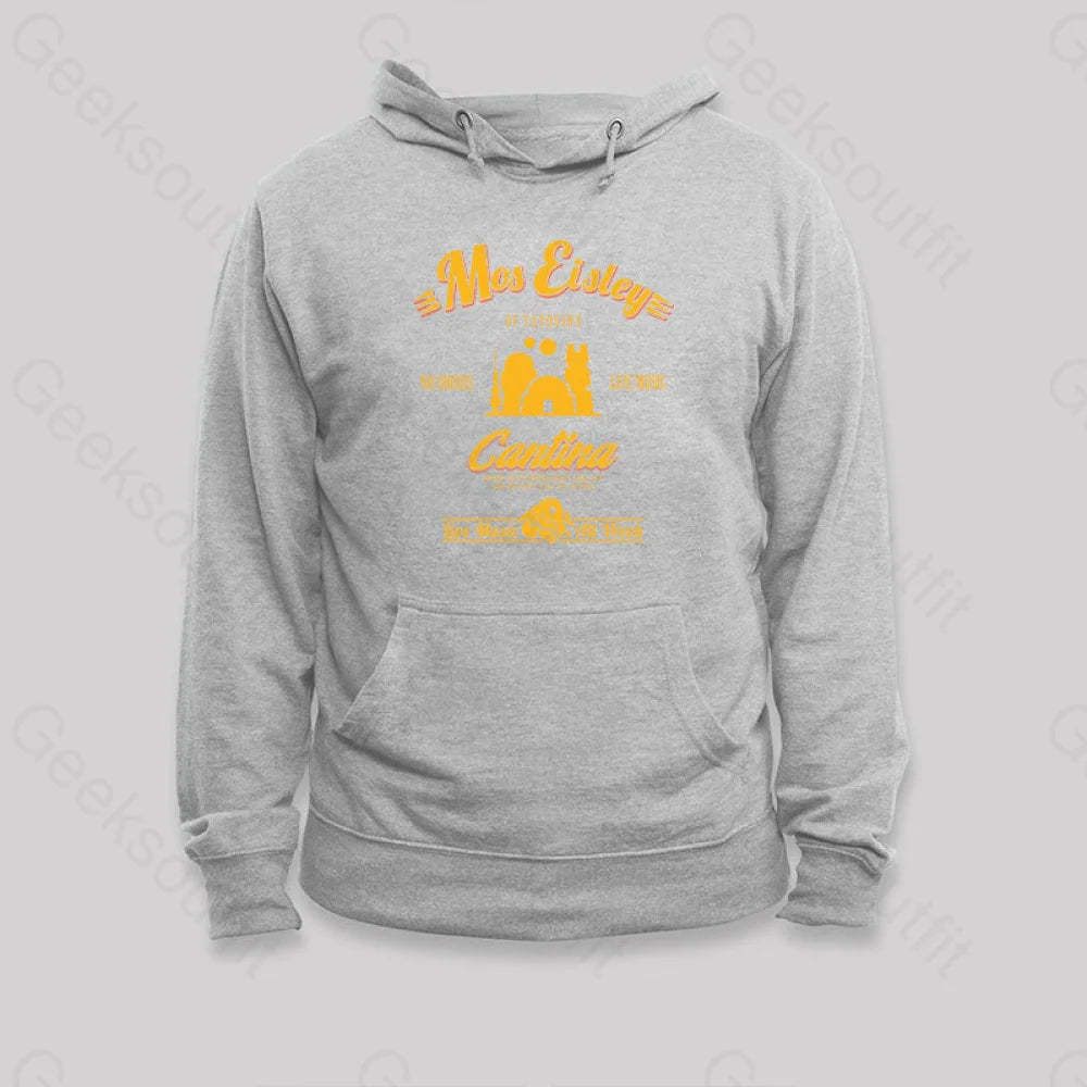 Mos Eisley Cantina Vintage Hoodie Grey / S