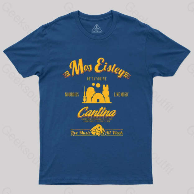 Mos Eisley Cantina Vintage T-Shirt Navy / S