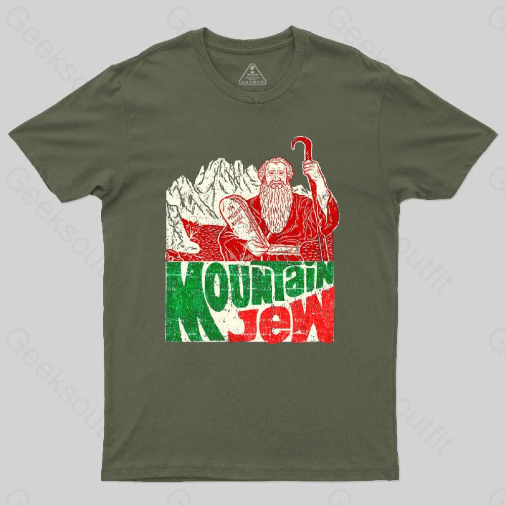 Moses Ten Commandments Mtn Jew Tee Moses Ten Commandments Mtn Jew Tee