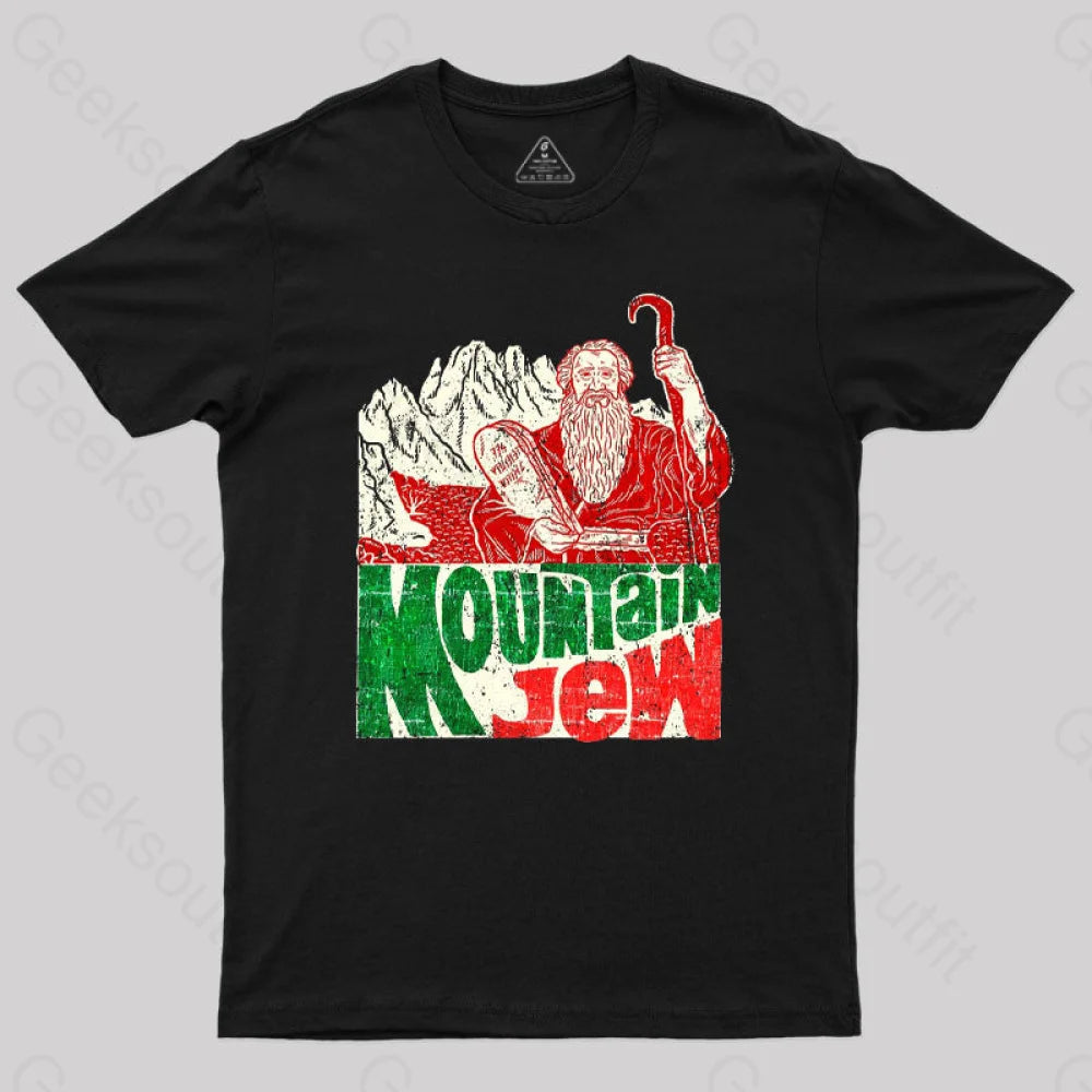 Moses Ten Commandments Mtn Jew Tee Moses Ten Commandments Mtn Jew Tee