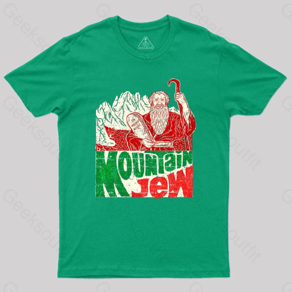 Moses Ten Commandments Mtn Jew Tee