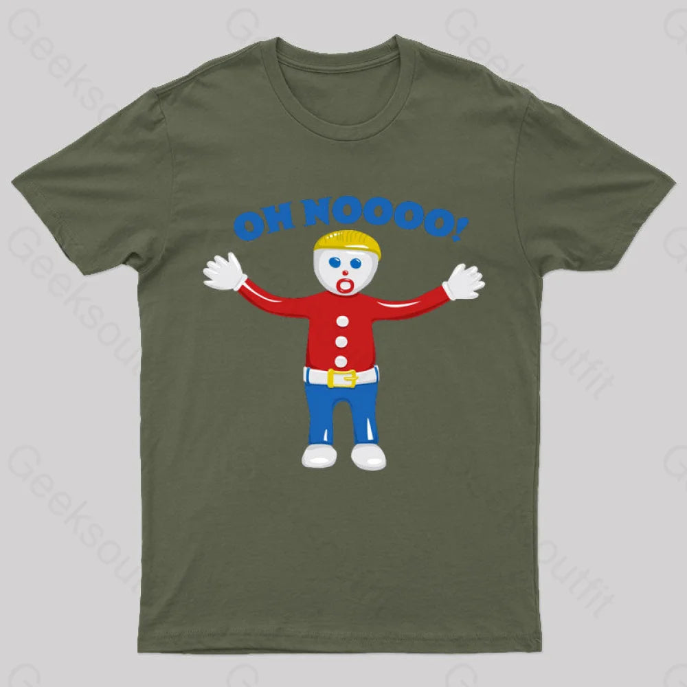 Mr Bill Geek T-Shirt Army Green / S