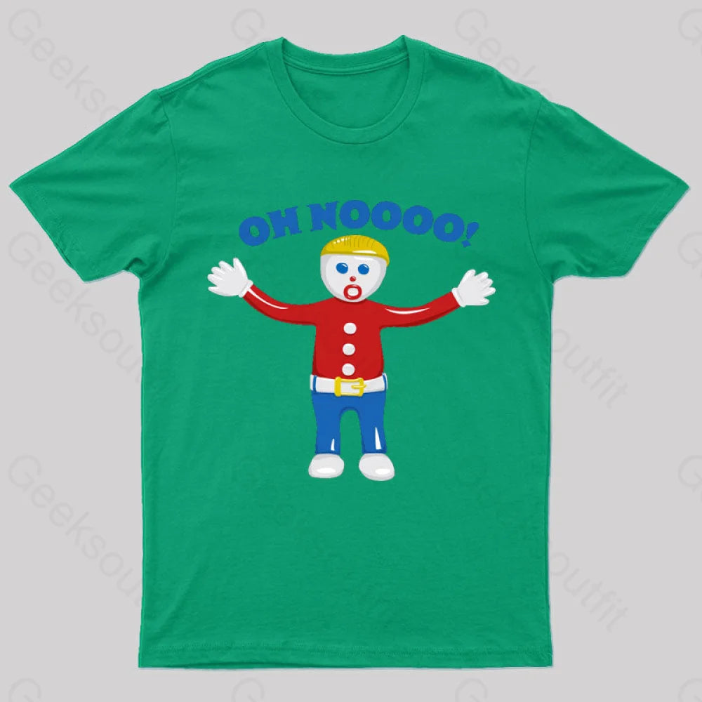 Mr Bill Geek T-Shirt Green / S