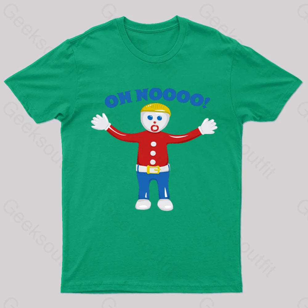 Mr Bill Geek T-Shirt Green / S