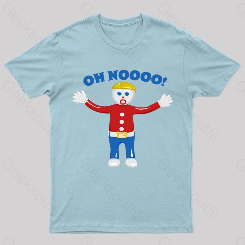 Mr Bill Geek T-Shirt Light Blue / S