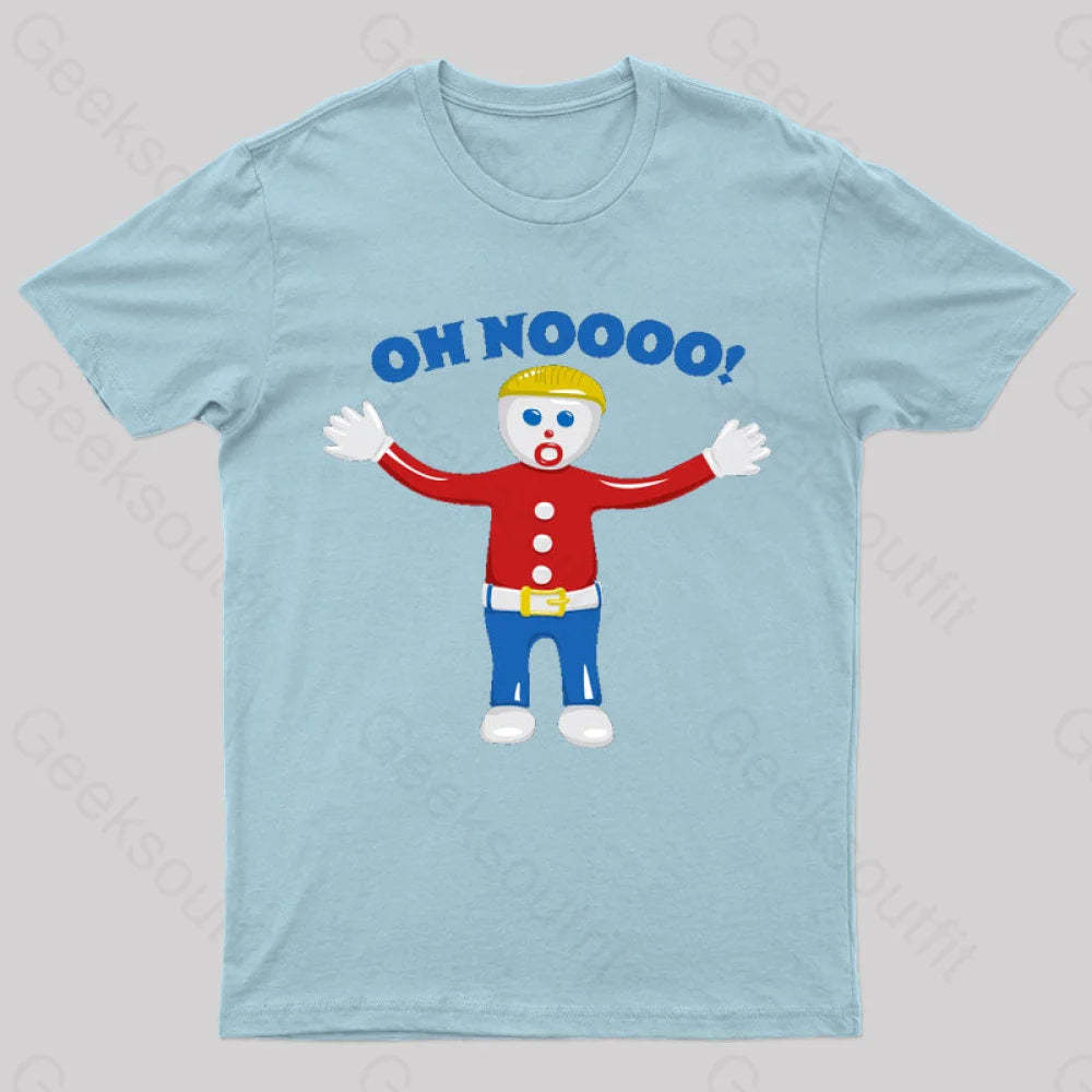 Mr Bill Geek T-Shirt Light Blue / S