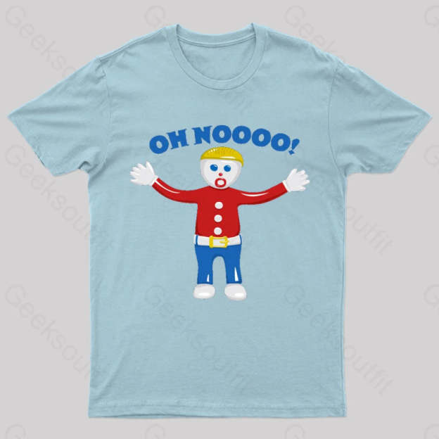 Mr Bill Geek T-Shirt Light Blue / S