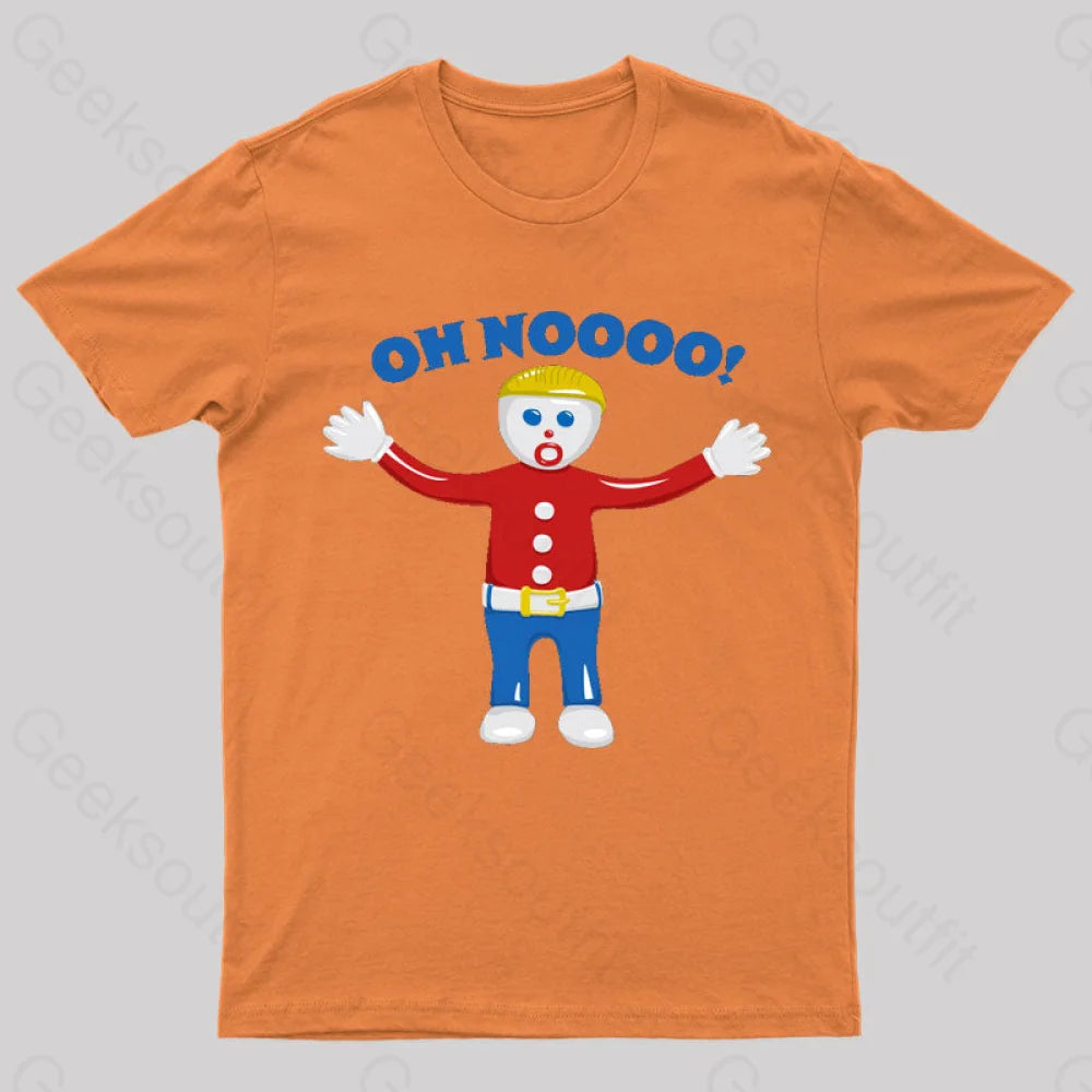 Mr Bill Geek T-Shirt Orange / S