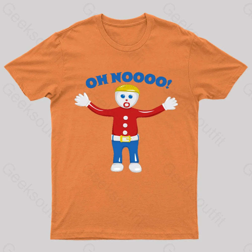 Mr Bill Geek T-Shirt Orange / S