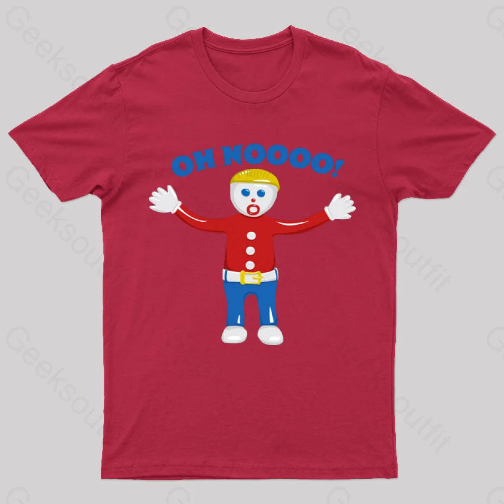 Mr Bill Geek T-Shirt Red / S