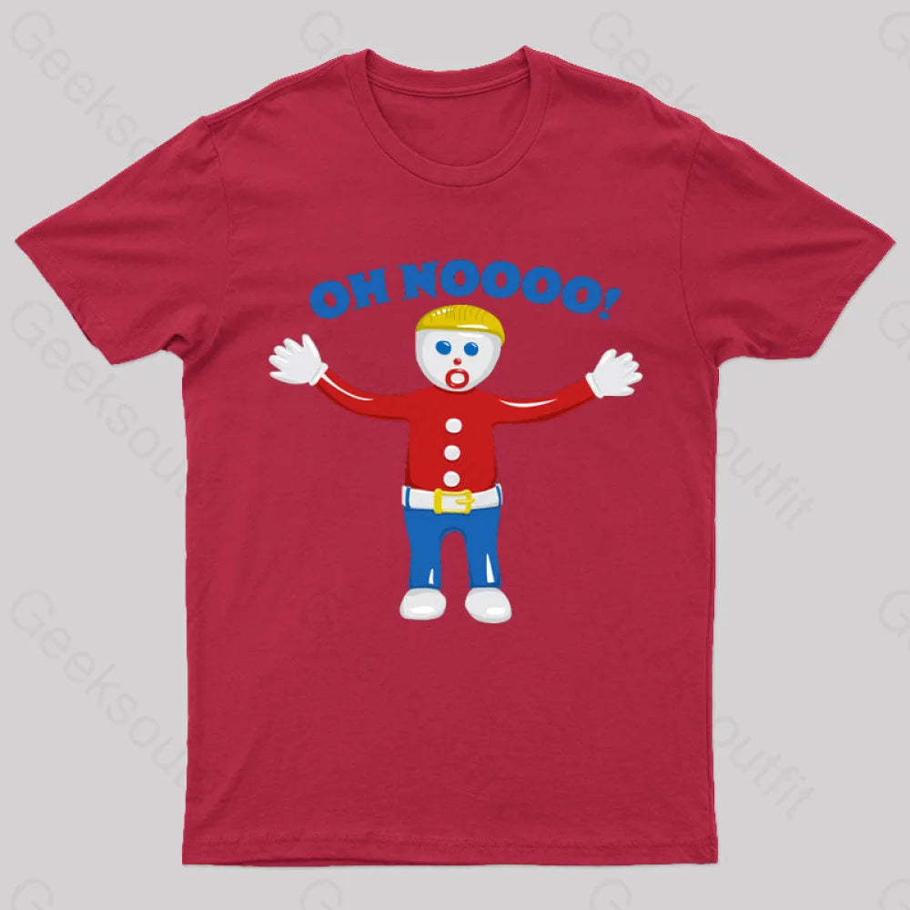 Mr Bill Geek T-Shirt Red / S