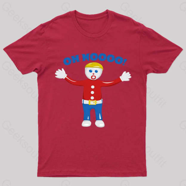 Mr Bill Geek T-Shirt Red / S