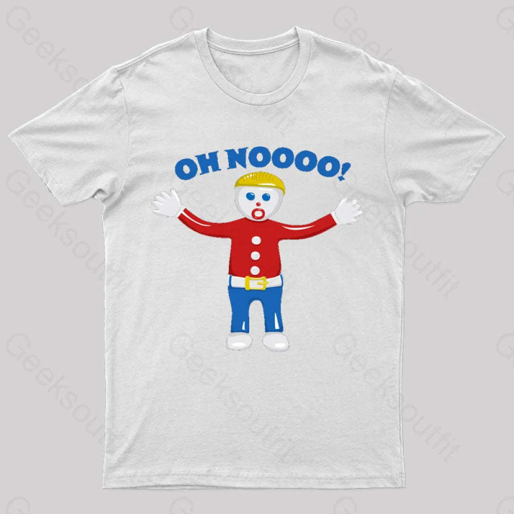 Mr Bill Geek T-Shirt White / S
