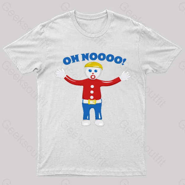 Mr Bill Geek T-Shirt White / S