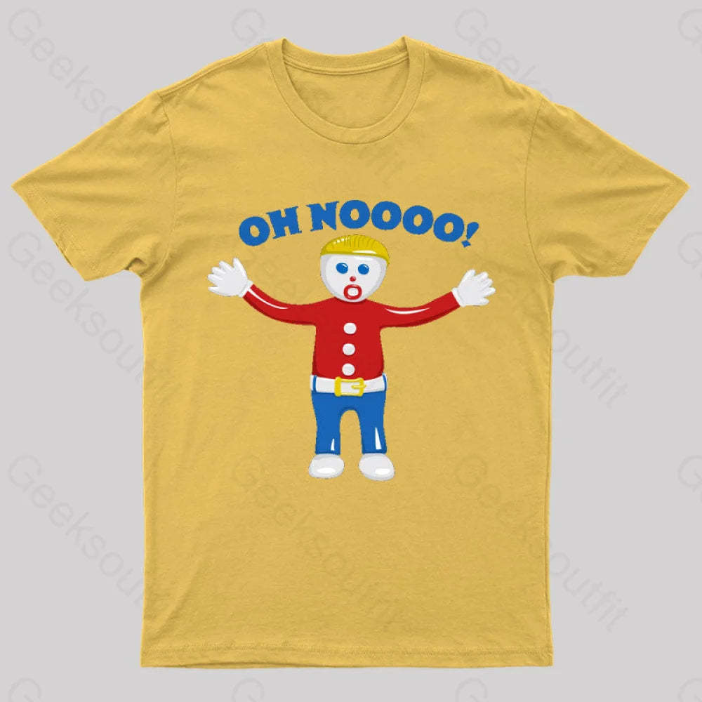 Mr Bill Geek T-Shirt Yellow / S