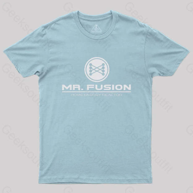 Mr. Fusion T-Shirt Light Blue / S
