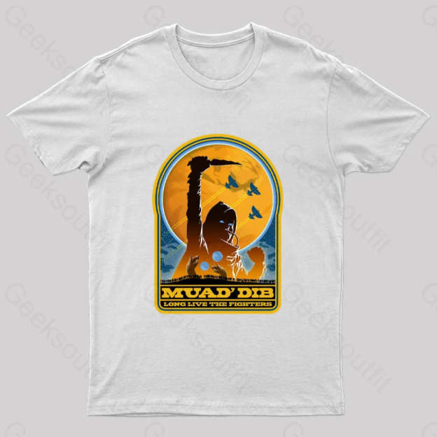Muad’ Dib Nerd T-Shirt White / S