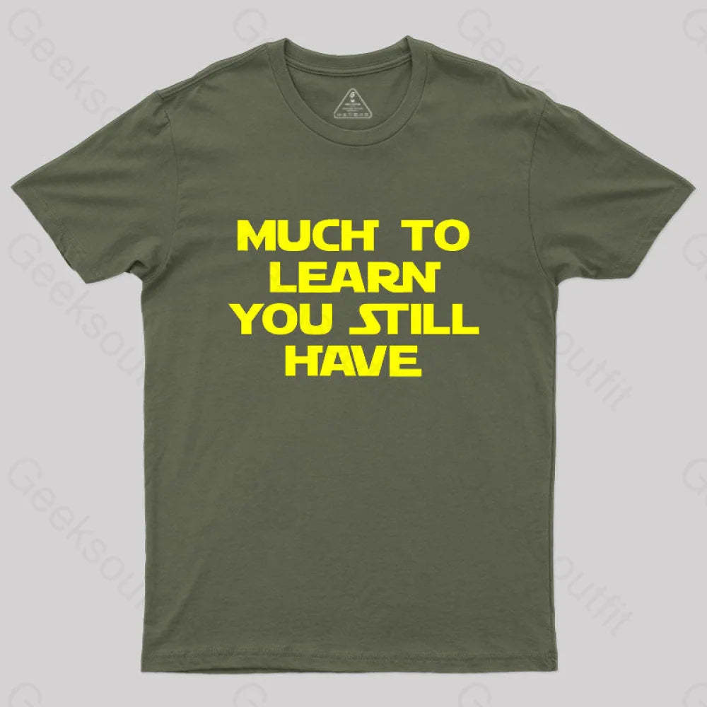 Much To Learn T-Shirt Army Green / S