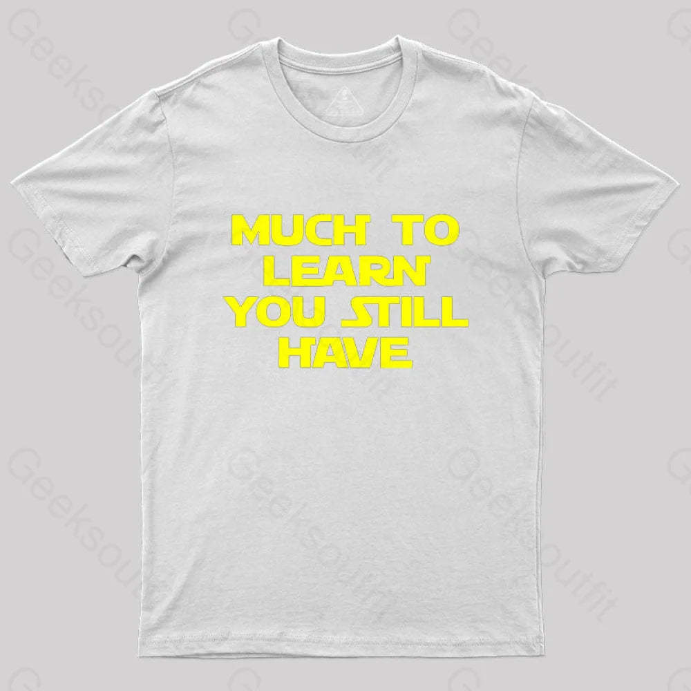 Much To Learn T-Shirt White / S