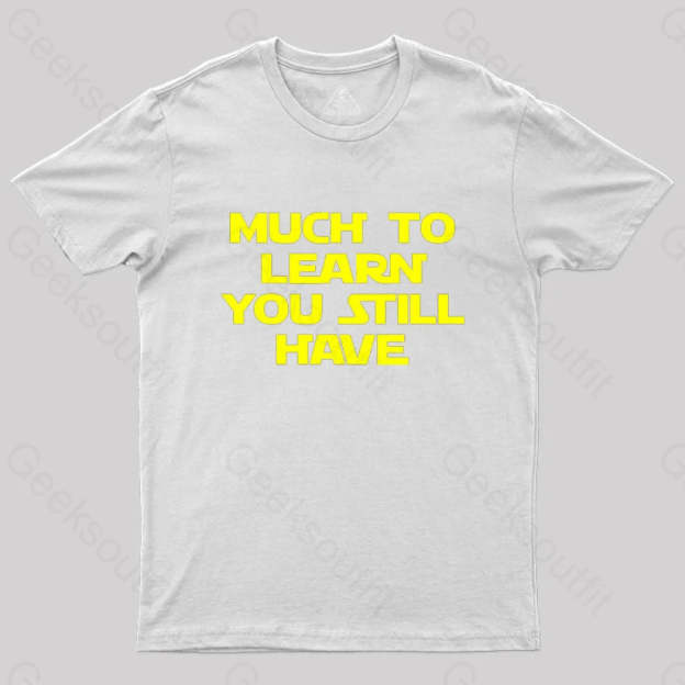 Much To Learn T-Shirt White / S