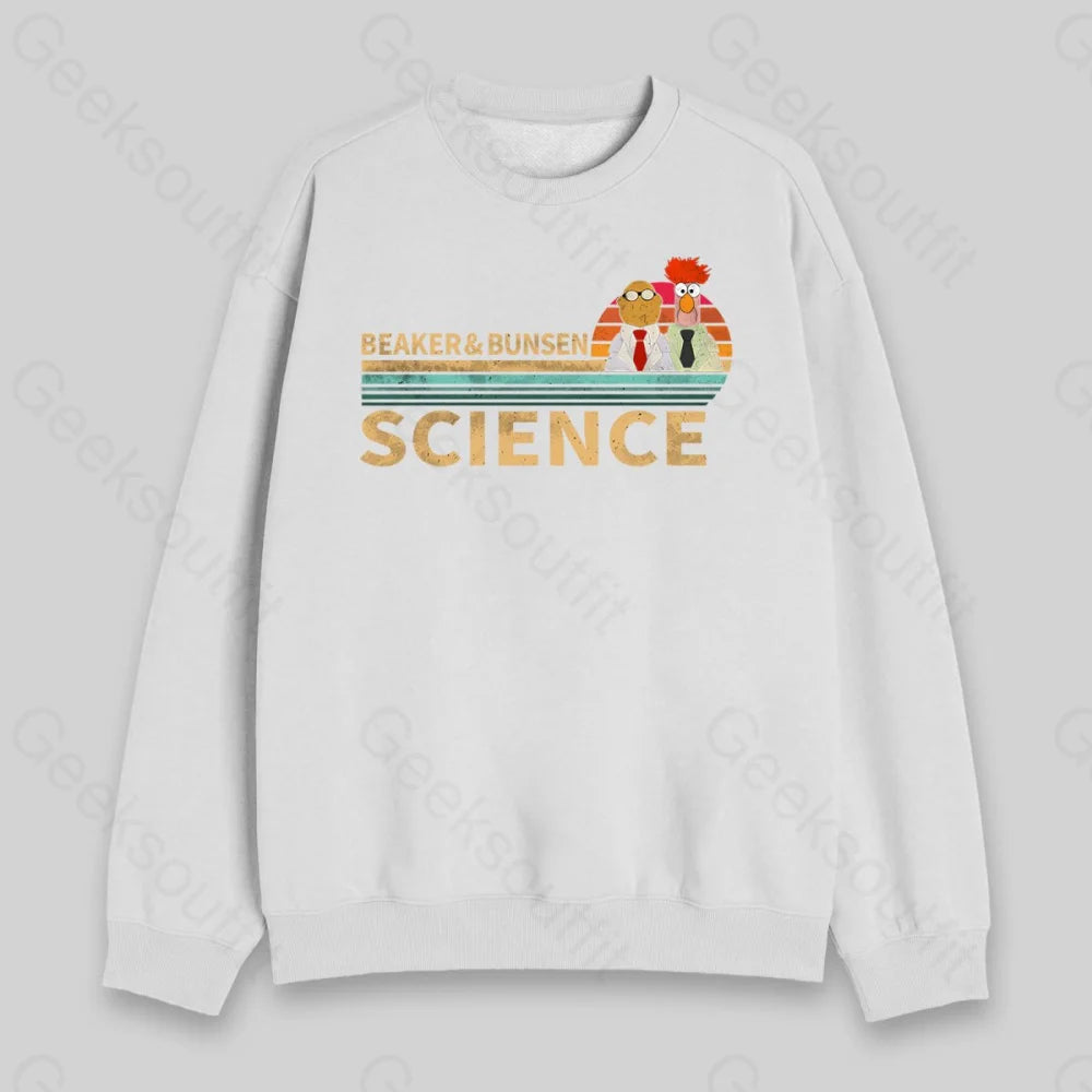 Muppets Science Bunsen And Beaker Sweatshirt - Geeksoutfit