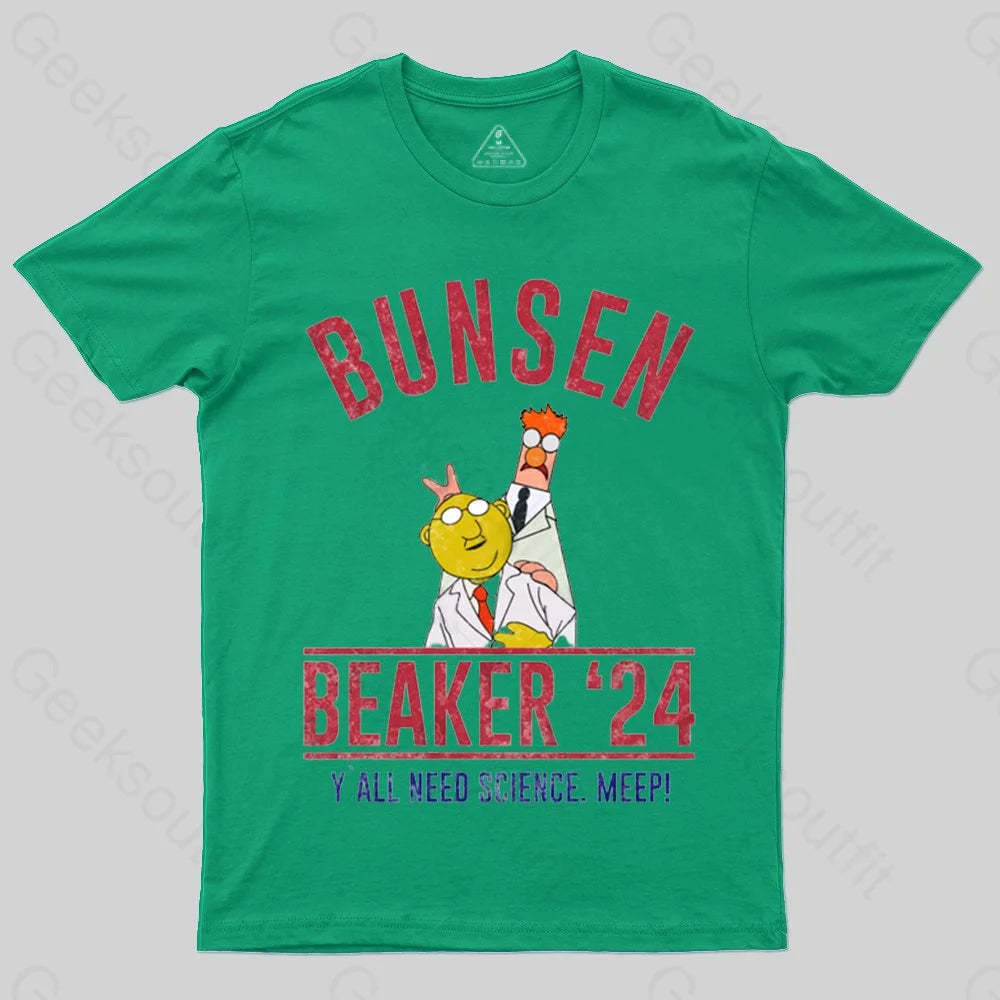 Muppets Show Lab Bunsen Beaker For 2024 Cool T-shirt - Geeksoutfit