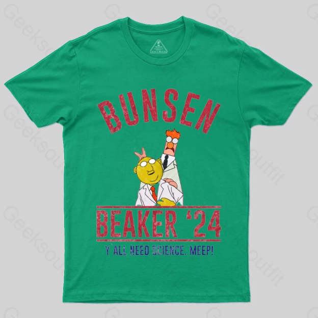 Muppets Show Lab Bunsen Beaker For 2024 Cool T-shirt - Geeksoutfit