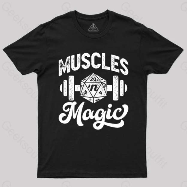 Muscles ’N Magic T-Shirt Black / S