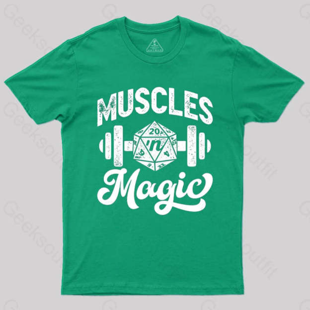 Muscles ’N Magic T-Shirt Green / S