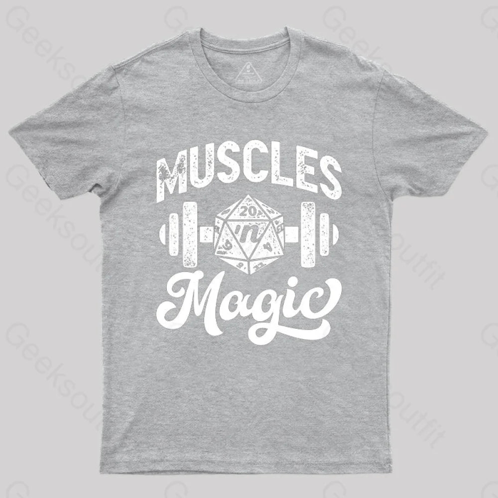 Muscles ’N Magic T-Shirt Grey / S