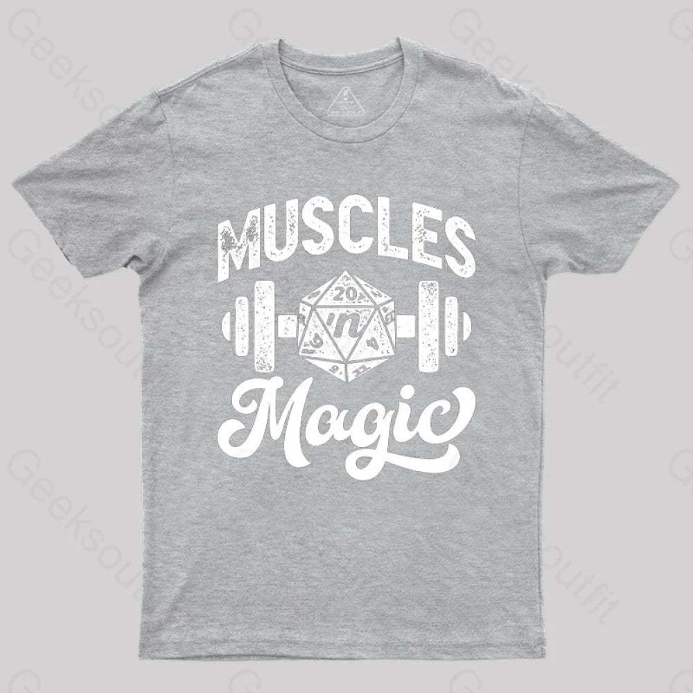 Muscles ’N Magic T-Shirt Grey / S
