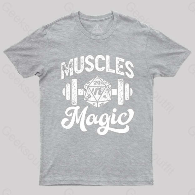 Muscles ’N Magic T-Shirt Grey / S